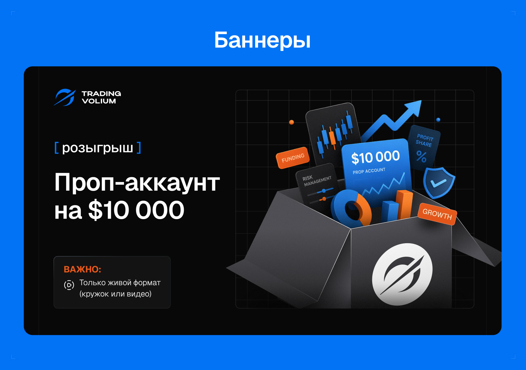 Trading Volim — оформление проекта, изображение 3
